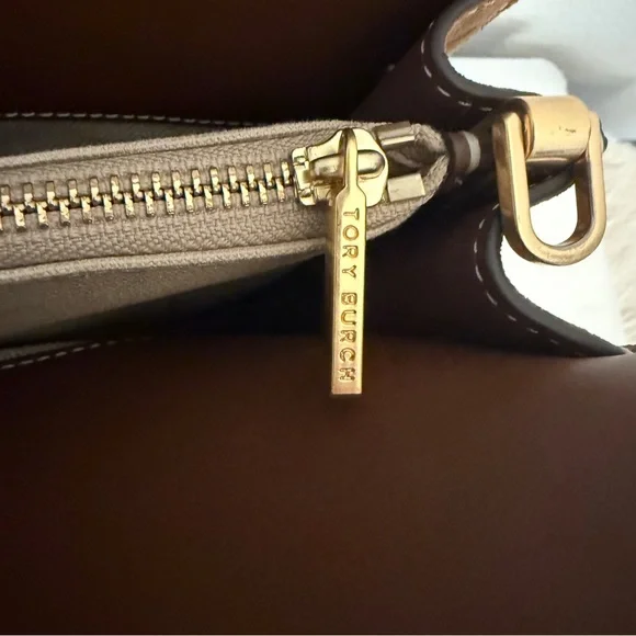 Tory Burch Small Lee Radziwill Double Bag Black (Read Description) - Picture 10 of 16